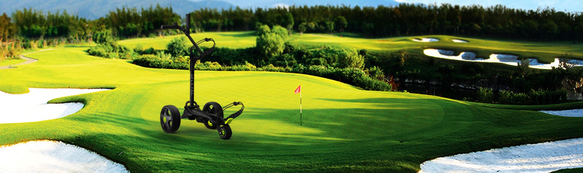 電動高爾夫球包車